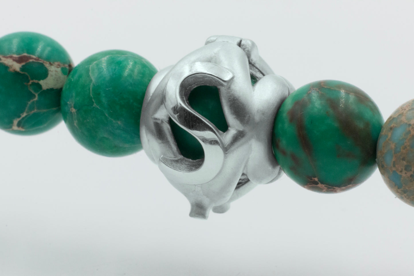 925 Sterling Silver Letter S Charm