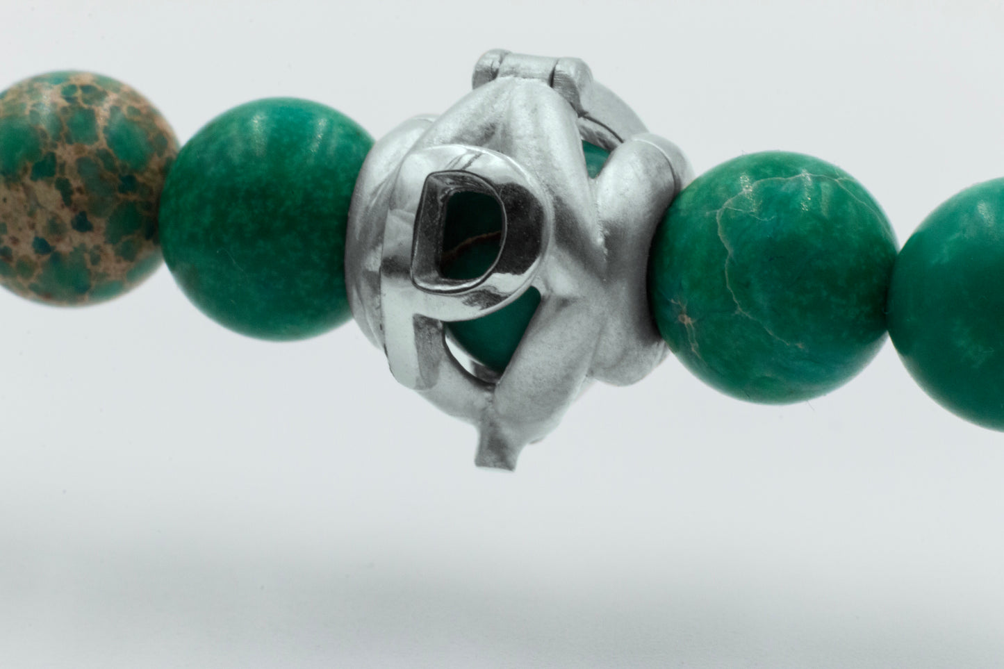 925 Sterling Silver Letter P Charm