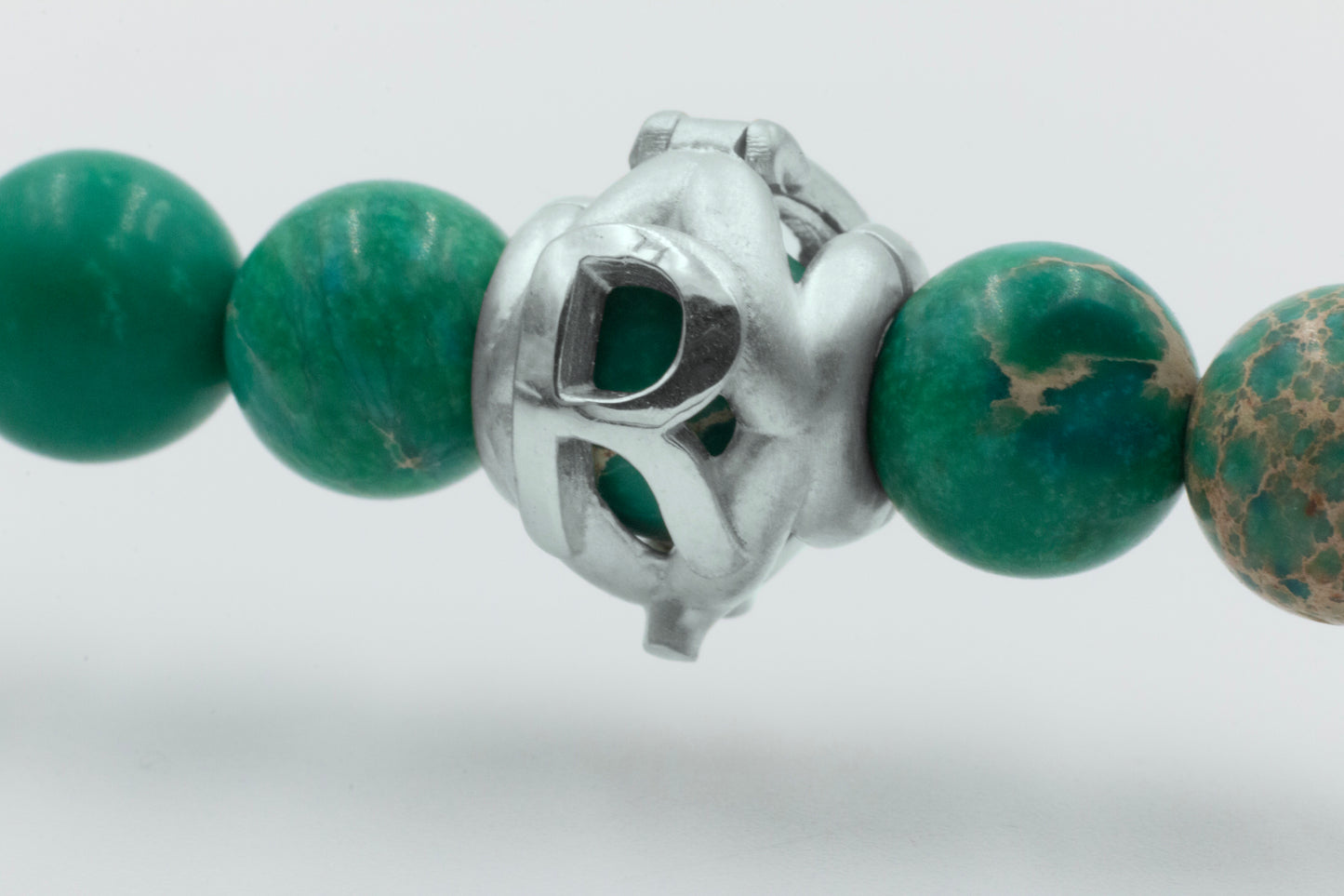 925 Sterling Silver Letter R Charm