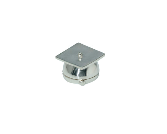 925 Sterling Silver Graduation Cap Charm